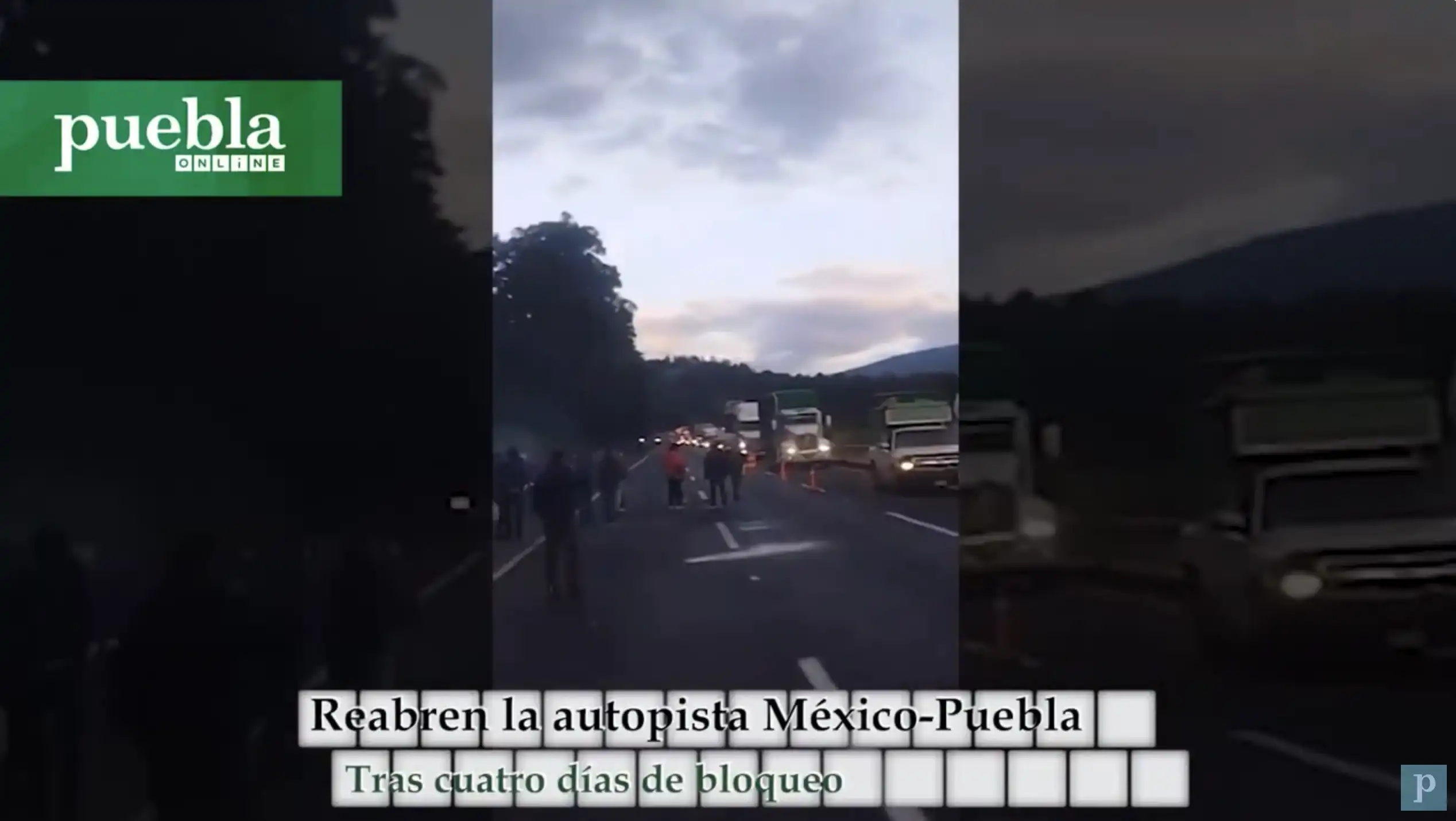 Reabren la autopista México-Puebla tras cuatro días de bloqueo